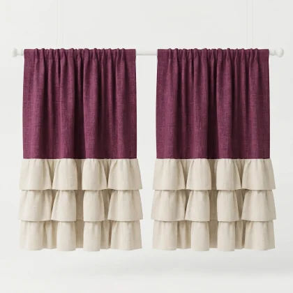 Rideaux Bicolores