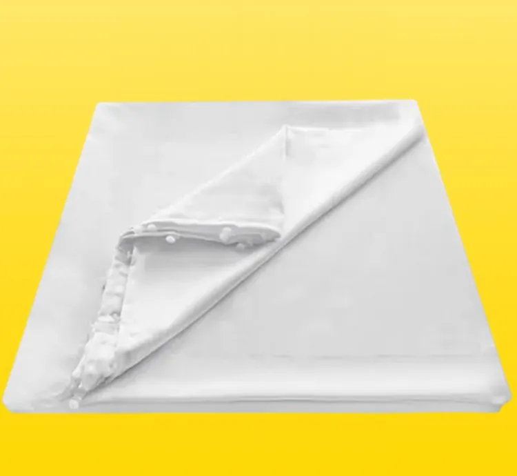 Taç Weißes Satin-Sonnenschutz - Helles Design