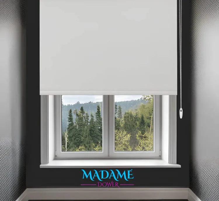 Mat Polyester Stor Perde - Oturma Odası, Salon, Yatak Odası, Ofis