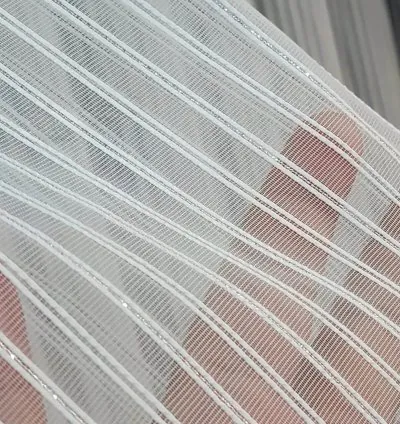 Tenda Voile Moderna a Righe – Leggera ed Elegante 6