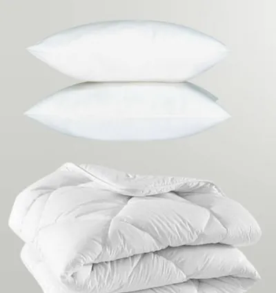 Set Letto Matrimoniale Cotone Taç Kiara Ecrù