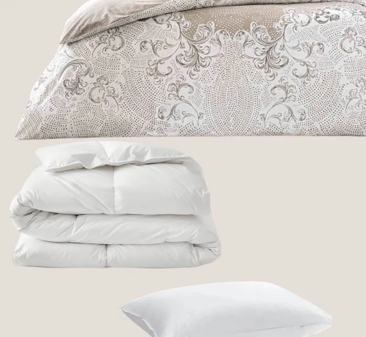 Set de Dormit Dublu Bumbac Taç Lucinda Ranforce