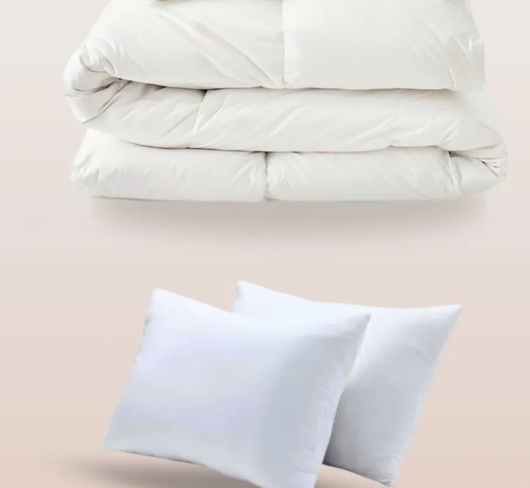 Taç Cassandra Satin Doppel-Schlaf-Set Grau