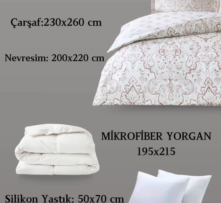 Taç Cassandra Pflaume Satin Doppel-Schlaf-Set