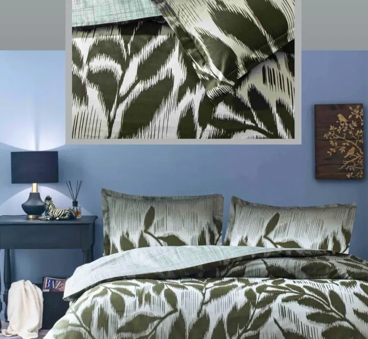 Set Letto Raso Matrimoniale Taç Matilda Marrone