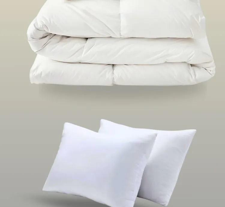 Set Letto Raso Matrimoniale Taç Marielle Blu Navy