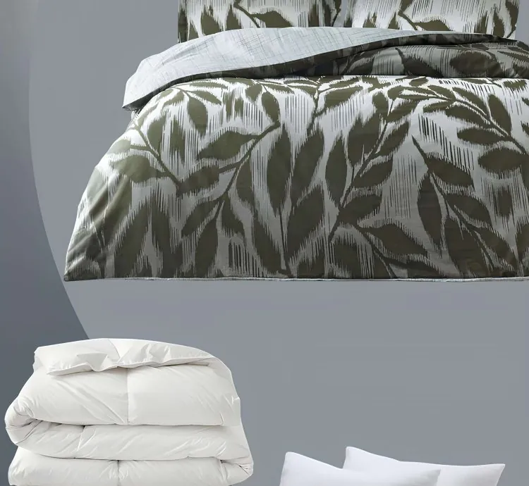 Set Letto Raso Matrimoniale Taç Matilda Marrone