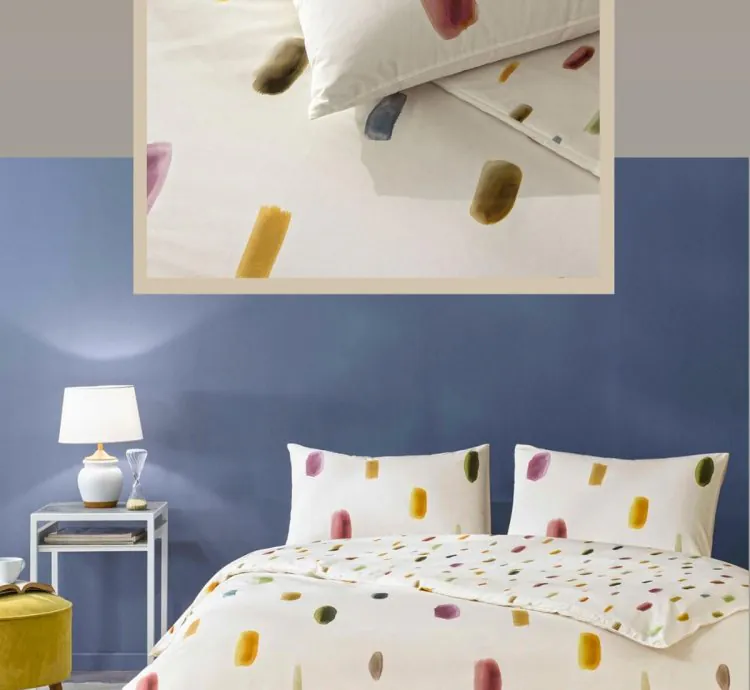 Taç Jullian Creme Ranforce Einzel-Schlaf-Set