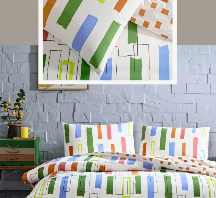 Juego de Cama Individual Ranforce Legrand Verde Taç