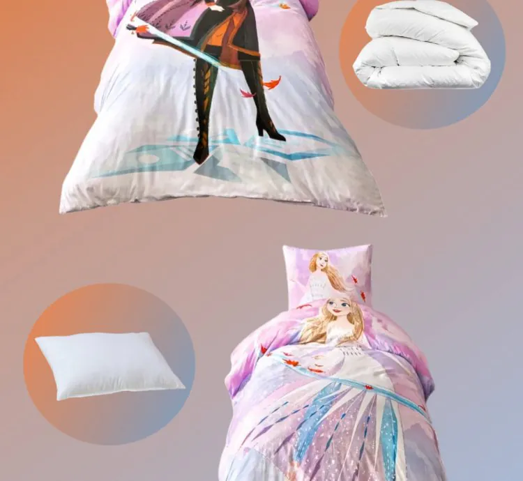 Set de Pat cu Două Fețe Disney Frozen Breezy