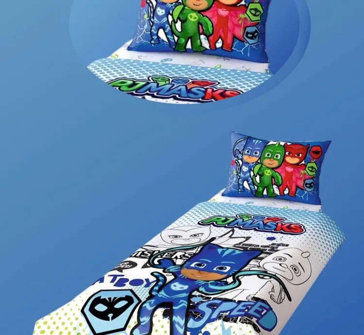 Taç Pj Masks Eenpersoons Dekbedovertrekset