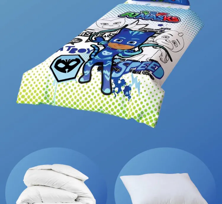 Taç Pj Masks Eenpersoons Dekbedovertrekset