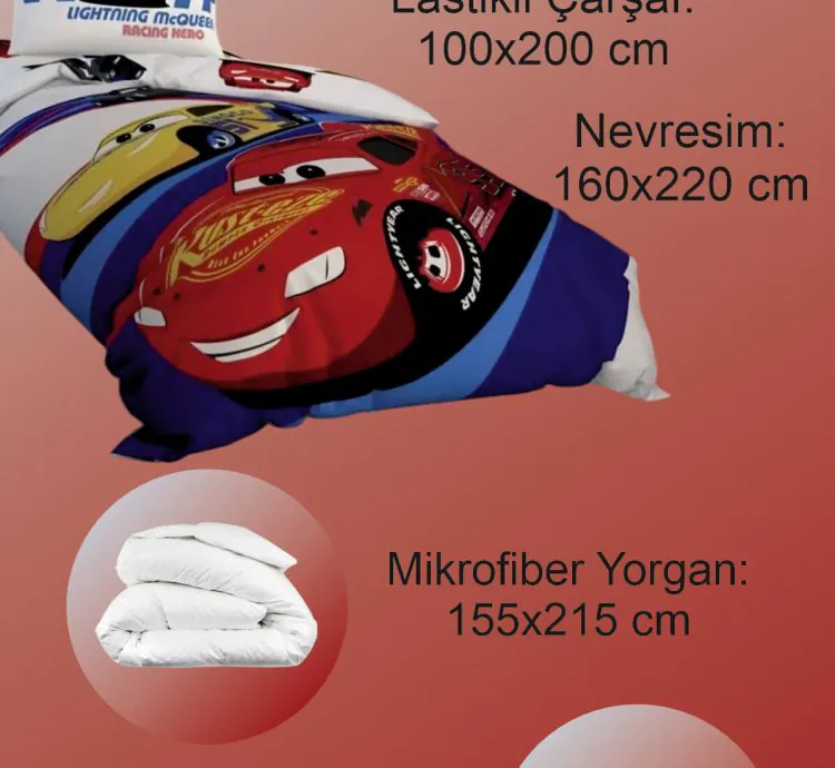 Taç Cars Race Gelicenseerd Kinderdekbedovertrek