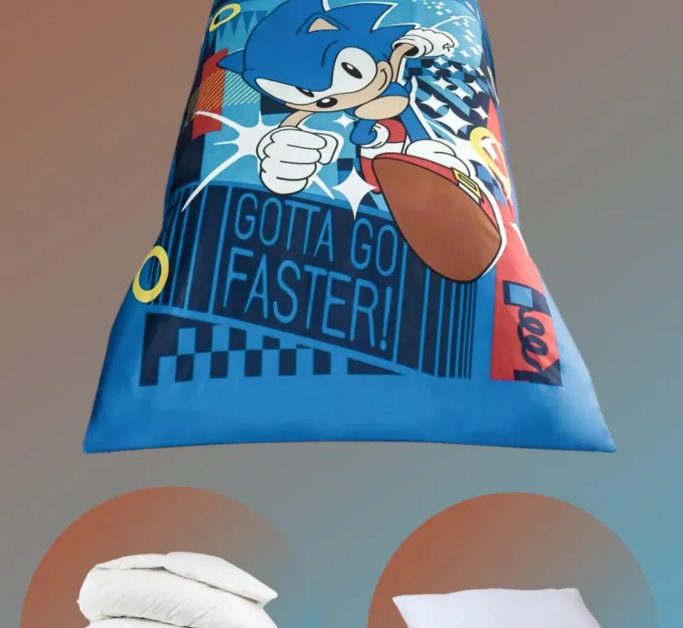 Juego de Cama Sonic Classic Licenciado
