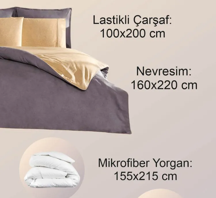Taç Antraciet Riven Slaapset (Compleet)