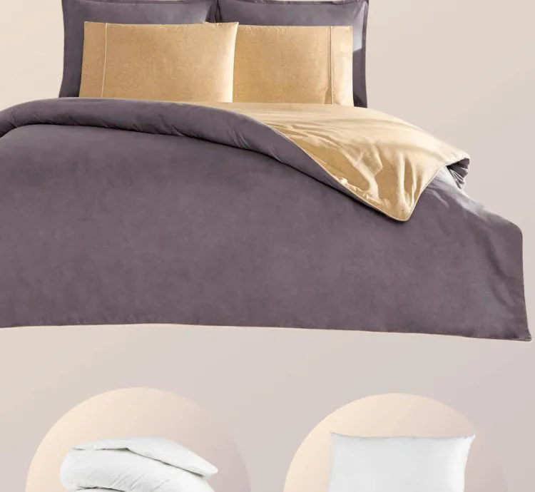 Set de Dormir Doble Taç Riven Antracita (Completo)