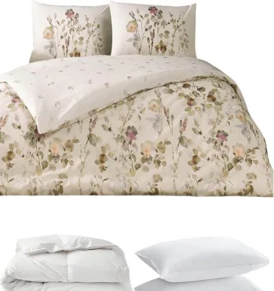 Set de Dormit Dublu Bumbac Taç Nina - Calitate 100% 4