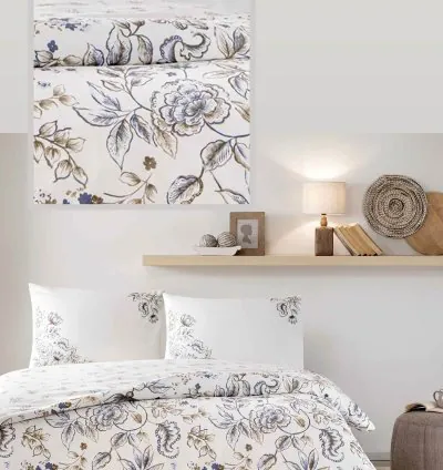 Set Letto Matrimoniale Cotone Taç Norah Ranforce