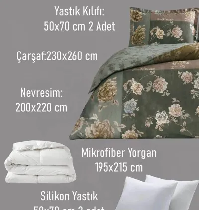 Set de Dormit din Satin Taç Lavinia Rose - Clasic și Elegant