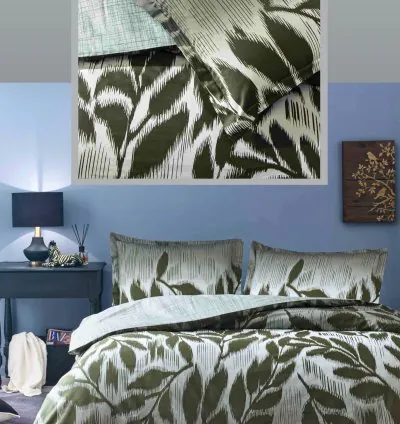 Set Letto Raso Matrimoniale Taç Matilda Marrone