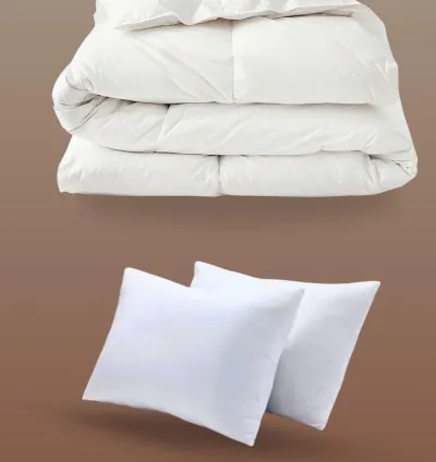 Set Letto Raso Matrimoniale Taç Evander Arancione