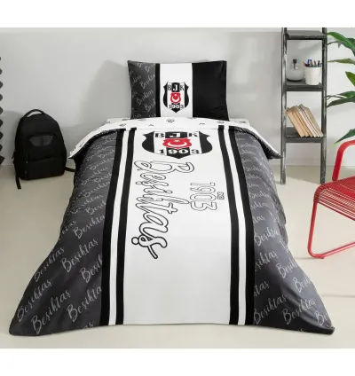 Set Letto Licenziato Beşiktaş - Design Artiglio d'Aquila 6