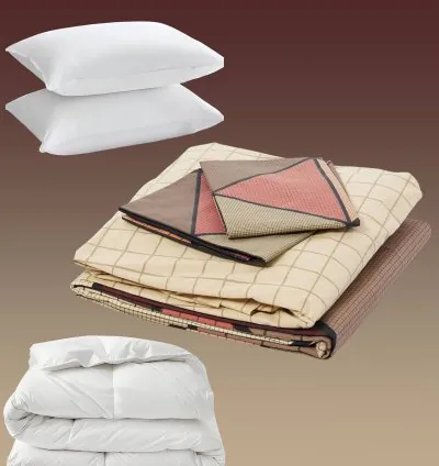 Set Letto Matrimoniale Taç Delta Marrone Ranforce 4