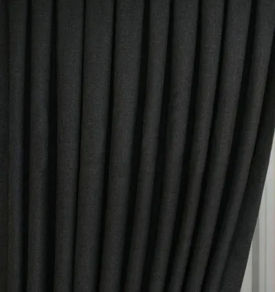 Madame Dower Eclipse Smoked Linen Curtain 3