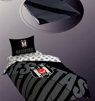 Set de Dormit Single Beşiktaş Logo Negru 3