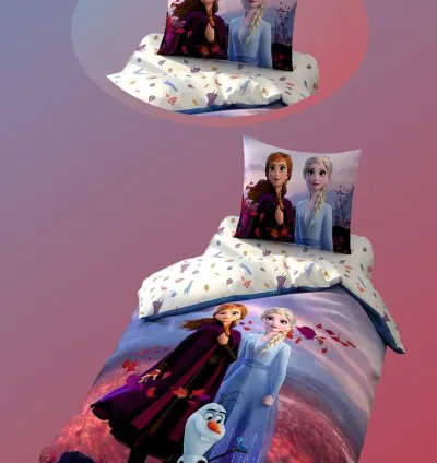 Taç Frozen Licensed Single Sleep Set - Quilt + Pillow