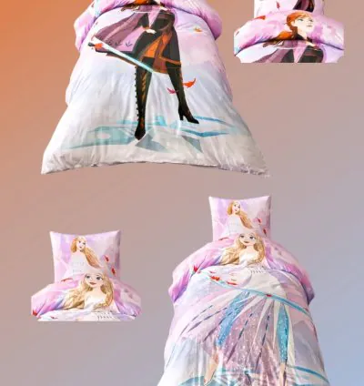 Set de Pat cu Două Fețe Disney Frozen Breezy 4