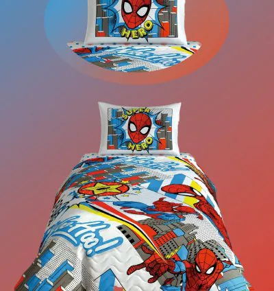 Set Complet Coton Disney Spiderman Hero 4
