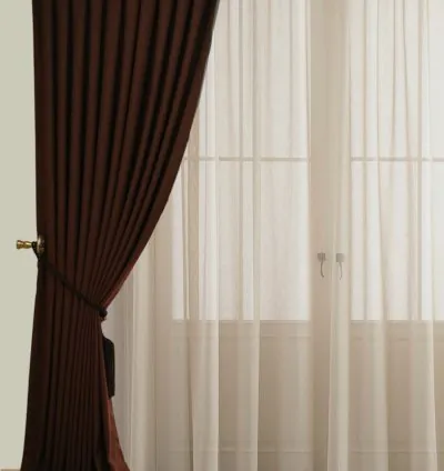 Draperie din In Cărămiziu Închis | Madame Dower Eclipse 6