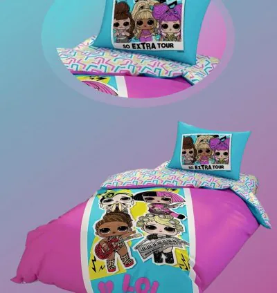 Taç LOL Surprise Single Licensed Kids Bedding Set