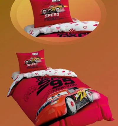Taç Disney Cars Speed Frenzy Dekbedovertrekset 3