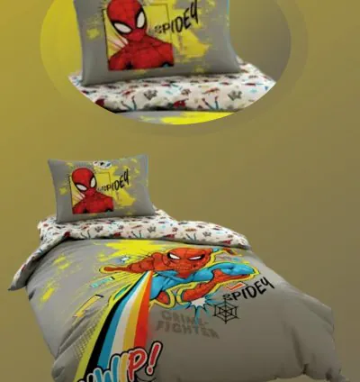 Taç Spiderman Power Kinder-Bettwäsche-Set 4