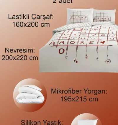 Taç Rowenta Glow Ranforce İki Nəfərlik Qırmızı Dəst 4