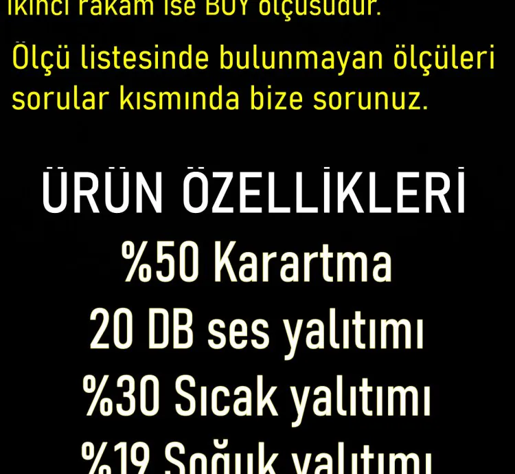 Beyaz Blackout Perde %50 Karartma | Kırışmaz, Ütü İhtiyacı Olmayan Güneşlik Perde