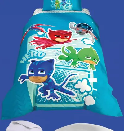 Taç PJ Masks Hero Cotton Quilted Sleep Set + Quilt