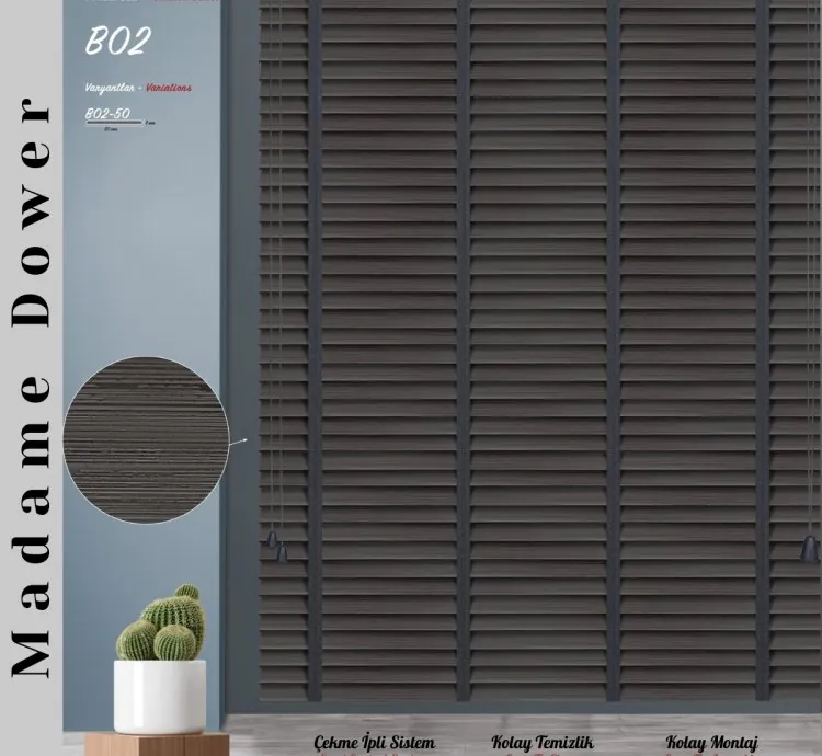Dark Earth Venetian Blind | Kitchen, Balcony