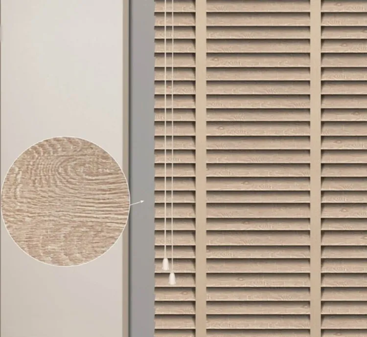 Patterned Sand Beige Venetian Blind