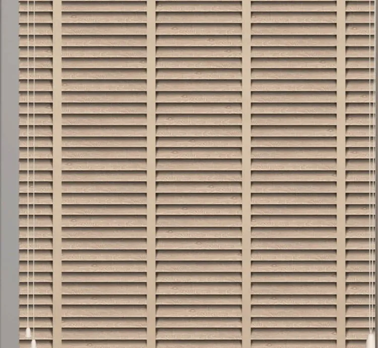 Patterned Sand Beige Venetian Blind