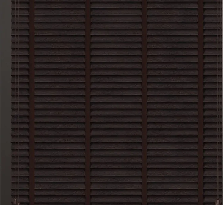 Patterned Turkish Coffee Venetian Blind