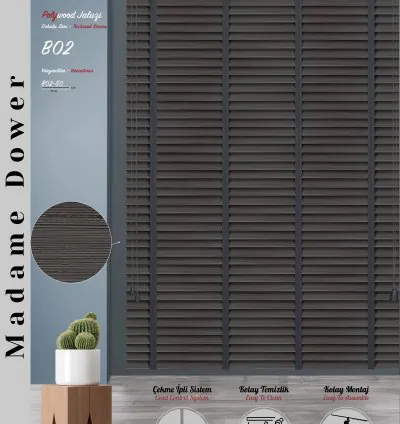 Dark Earth Venetian Blind | Kitchen, Balcony 4