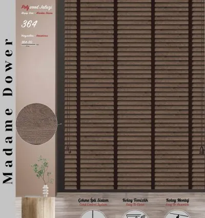 Tree Bark Color Venetian Blind 3
