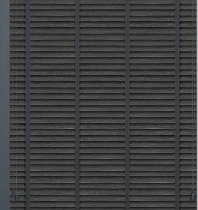 Striped Anthracite Venetian Blind 3
