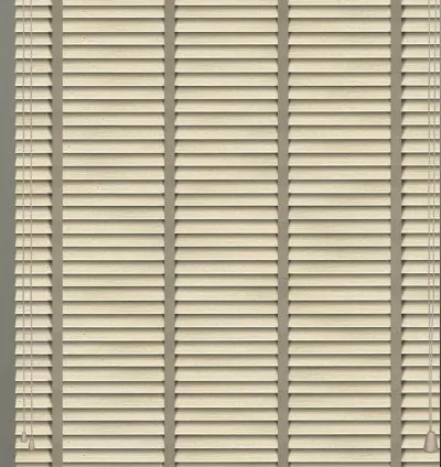 Striped Cream Venetian Blind 4