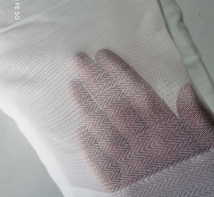 Simli Balıksırtı Tül Perde 130x270 cm - 1x2 Pile, Işıltılı ve Zarif Stil