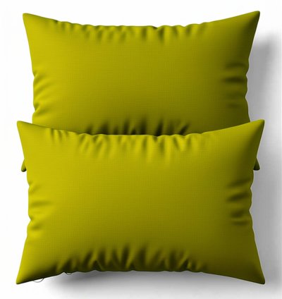 Lino Koleksiyon Zeytin Yeşili Keten 50x70 cm 2’li Yastık Kılıfı – Özel Dikim, Lino Fon Perde Uyumlu