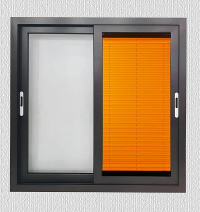 Toz Tutmaz Turuncu Plise Perde Antibakteriyel - Cam Balkon & PVC Pencere Plise Perde Modelleri 3